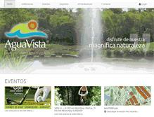 Tablet Screenshot of aguavista.com.py